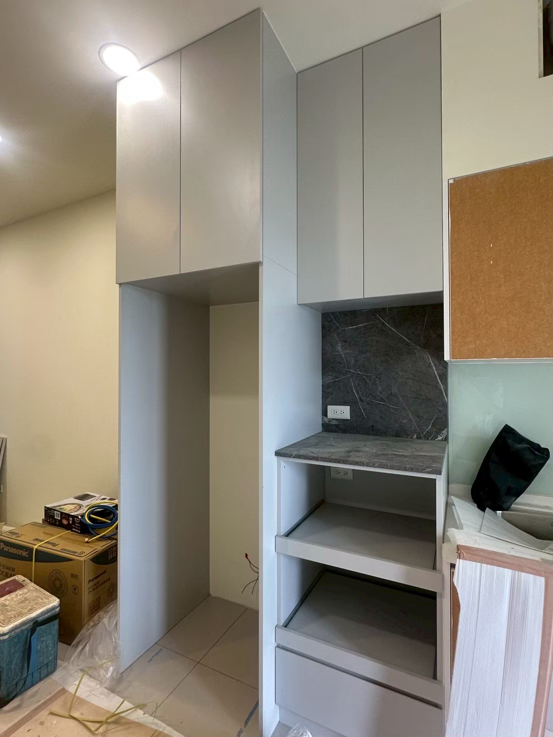 春福興波_蕭宅_廚房電器櫃_關 春福興波_蕭宅_廚房電器櫃_關