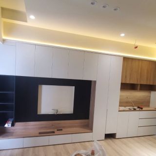 電視鞋櫃品橙坤悅君匯